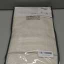 100% Blackout Shield Blackout Curtains for Bedroom 84 Inches Long, Back Tab/Rod Pocket Living Room Drapes, Thermal Insulated Blackout Curtains 2 Panels Set, 50" W x 84" L, Cream