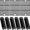 Hisencn Heat Plates and Grill Grates Kit for Nexgrill 720-0896X/720-0898