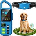 Wireless Dog Fence System, 5-in-1 Electric Fence for Dogs, Protection & Training, Fence Range up to 394 Ft, Training Distance up to 3300 Ft, with Remote