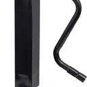 Heavy Duty Weld Square Tube Trailer Jack - 12.5" Lift 13.5" Drop Leg Travel Capacity 12000 LBS (12000lbs Side Pull pin)