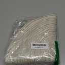 SHACOS Round Braided Placemats Set of 4 Washable Table Placemats Cotton Polyester Place Mats 15 inch Circle Table Mats for Holiday Party (Ivory, 4)