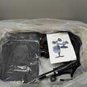 Knee Scooter Steerable Knee Walker Deluxe Medical Scooter for Foot Injuries Adult Compact Crutches Black