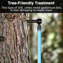 6 Set Maple Syrup Tapping Kit Tree Taps with 2ft Tubing Syrup Sugaring Starter Taps for Pure Maple & Birch Syrup Collection (EXP 07/07/26)