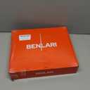 Benlari Highway Pegs,1.25" Highway Footpegs 304 Stainless Steel Adjustable Long Angled Fit for Harley Davidson Touring Street Glide Road Dyna Sportster Softail fits 1-1/4"(32mm) Engine Guard(Chrome)