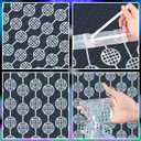 4 x Disco Party Decorations 3 Pack 3.3x6.6ft Disco Ball Foil Curtain Photo Booth Backdrop Disco Ball Hanging Fringe Decor for 70s 80s 90s Last Disco Bachelorette Birthday Bridal Shower Eras Party Supplies