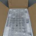 L-Shaped Metal Under Sink Organizer, 2-Tier Double Pull-Out Cabinet Organizer for Kitchen & Bathroom Storage, Height Adjustable, Smooth Cylinder Rail, White, 2 Packs (2 Pack-15.7"Dx11.4"-16.34"H)