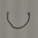 SGODA Chain Dog Training Choke Collar, 20 in, 2.5 mm