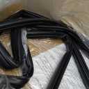 2159082 Refrigerator Door Gasket, Black, Replaces 2171186, 2181894, 2196242 | 2221314, 2309533, 443025, W10911422 Fridge Freezer Door Seal, Compatible with Whirlpool Kenmore KitchenAid Refrigerator