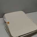 SONGMICS Laundry Basket, 26.4 Gal. Laundry Hamper, Easy Assembly, with Lid and Handles, Removable Liner, 16.5 x 12.6 x 29.5 Inches, Cappuccino Beige ULCB811LH01