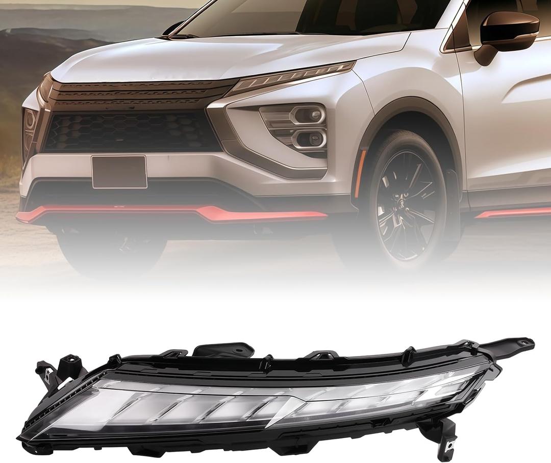 Front Right DRL Turn Signal Combo Lamp Fit For Mitsubishi Eclipse Cross 1.5L 2022-2025 Daytime Running Light Passenger Side Replaces 8310A064 (right)