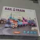 Electric Train Set for Toddler 2-4, Toddler Toys for 2+ Year Old Boy Gifts, Train Toy with Music, Light, Tracks,Toys for 2+ 3 4 5 Year Old Boy Birthday Gifts