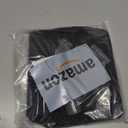 Standing Makeup Bag Organizer with 6 Brush Guards, Large Portable Makeup Organizer Bag for Travel, Stand Up Cosmetic Case with Brush Protectors (Black)