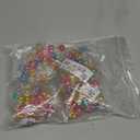 PATIKIL 10mm Acrylic Round Beads, 200 Pcs AB Colors Round Spacer Beads with Holes Loose Bead Bulk for DIY Craft Earring Bracelet Necklace Key Chains Jewelry Making, Multicolor