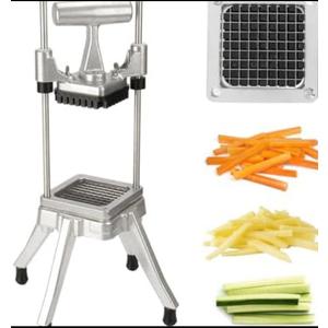 POWLAB Commercial Chopper Cutter - Heavy Duty Stainless Stee Dicer for Fruit, Vegetable, Tomato, Peppers, Onion, Potato - 1IN1, 3/8''