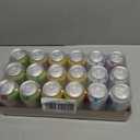 Bubly Sparkling Water, 3 Variety Pack (Melted Ice Pop, Orange Cream, Strawberry Sunset), Zero Sugar & Zero Calories, 12 fl oz Cans (18 Pack), Seltzer Water (EXP 10/01/26)