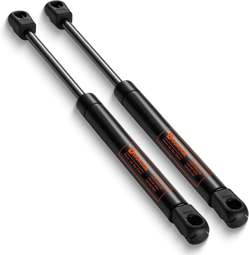 C16-02622 Gas Strut 17 inch 28lb, 125N Gas Shock Spring Lift Support for Camper Shell Leer are SnugTop Pickup Truck Topper Cap Rear Window Door, C16-15041 Replacement Strut Part, Set of 2
