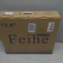 Feihe 15.6 Inch Small Smart TV - Full HD 1080p Compact Flat Screen Smart Television with Wi/Fi, Bluetooth, Voice Remote for Kitchen, Bedroom, RV