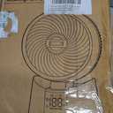 DREO TurboCool Misting Fan 516, 5 Drop Cooling Fans that Blow Cold Air, 150+30 Omni-directional Oscillating, Evaporative air cooler, 26 ft/s Wind, Ultrafine Mist, 20dB 6 Speeds 2 Modes, White, 15.7 Inches