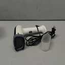 Powerful Handheld Fabric Steamer - 1800W with Fast Ceramic Heat-Up Plate, 2-in-1 Ironing & Wrinkle Remover, Steam Nozzle, Lint Brush - White, for US 120V Only