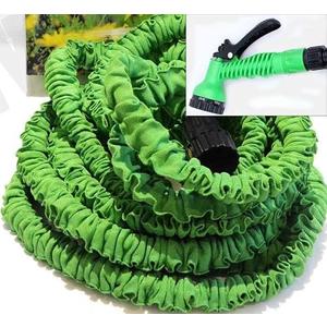For 50 Foot Expanding Shrinking Retracting Water Watering Garden Hose with Nozzle