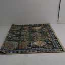 Washable Area Rugs - Perfect for Living Room, Bedroom, Kids Room, Nursery - Stain & Water Resistant Non-Slip, Pet & Child Friendly, Vintage Tribal Area Rugs (Green, 5' x 7')
