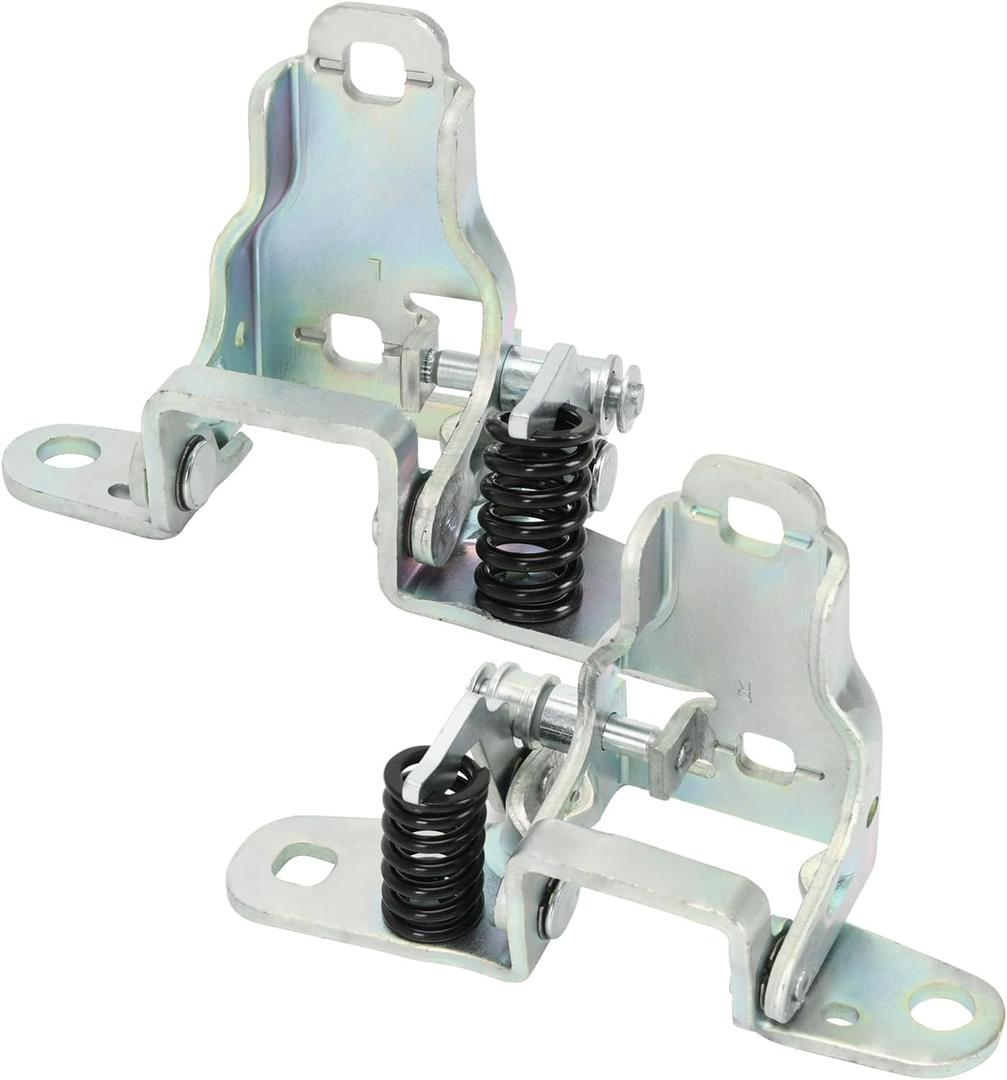 Door Hinge Assembly Front Driver and Passenger Lower Side Fit for Dodge Ram 1500 2009-2018, 2500 3500 2010-2024, 1500 Classic 2019-2024 Replace 68058519AC 68058518AC