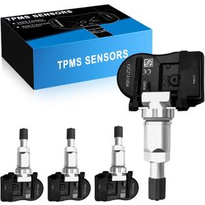 YZHIDIANF Upgraded F2GZ1A189A TPMS Sensor Fit for:-Ford F150 Explorer Fusion Edge for:-Mustang Ranger for:-Lincoln MKZ MKX Continental 2016-2021 Tire Pressure Monitoring F2GZ-1A189-A Black (Set of 4)