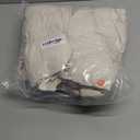 Baby Snowsuit Toddler Winter Unisex Romper Infant Girls Boys Solid Hooded Jumpsuit with Gloves Footie Down Coat Jacket (12-18 Months, 4-white)