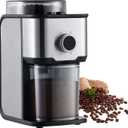 Ollygrin Burr Coffee Grinder, Adjustable Coffee Bean Grinder Electric with 14 Grinding Settings,2-12 Cups for Espresso, Drip Coffee and French Press