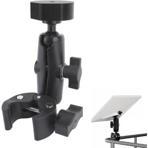 Starlink Mini Mount for RV Ladder, Star Link Mi ni Adjustable Clamp Mounting for Pole, Tube, Pipe, Tubing up to 1.6, Old Starlink Mini RV Mount, Compatible with Original Pipe Adapter (Black)