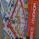 Monopoly Scrabble Game, Play in Under ONE Hour, Score Your Scrabble Word - Move Your Token, by Winning Moves Games USA, Mash-Up of 2 of The World's Greatest Games, 2 to 4 Players Ages 8+ (1250)