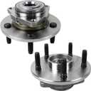 515072 Pair 2 Front Wheel Hub & Bearing Assembly for 2002-2008 Dodge Ram 1500 w/ 2-Wheel ABS