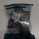 16 PCS Square Chair Leg Floor Protector, Silicone Chair Leg Cover, Furniture Leg Protectors with Felt, Mobile Table Leg pad, Protect The Floor from Scratches.1 1/2 in Black.