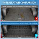 Xipoo Cargo Liner Compatible with 2022 2023 2024 2025 2026 Tucson Rear Trunk Mat Cargo Mat Trunk Liner Replacement for 2022 2023 2024 2025 2026 Tucson Accessories