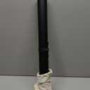 RingSun 24''X24'' Black Leather Sheets for Crafts (2mm), Full Grain Leather Tooling Leather