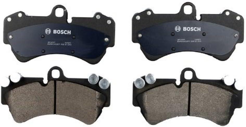 BOSCH BP1007 QuietCast Premium Semi-Metallic Disc Brake Pad Set - Compatible with Select Porsche Cayenne; Volkswagen Touareg; FRONT