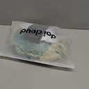 Ombre Green Wig for Women Synthetic Long Curly Wavy Ombre Light Green Wigs with Blonde Roots Middle Part Wigs for Party Daily Halloween Use (Blue)