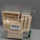 Make Market 5" Wooden Crate - Unfinished Wood Crate for Storage, Decorative Display, Arts & Crafts, Made of 100% Cedar - Bulk 24 Pack