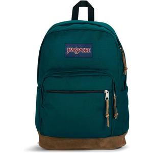 JanSport Right Pack Backpack - Durable Daypack with Padded 15" Laptop Sleeve, Spacious Main Compartment & Integrated Water Bottle Pocket - Deep Juniper