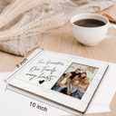 2 x Family Picture Photo Frame, Christmas Mothers Fathers Day Families Gifts For Families Reunion, Five Generation One Family Many Hearts Picture Frames 4x6