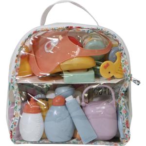 JC Toys Baby Doll Nursery 20 Piece Accessory Bag Berenguer Boutique! | Fitst Most Dolls | Nursery Accessories |Ages 2+
