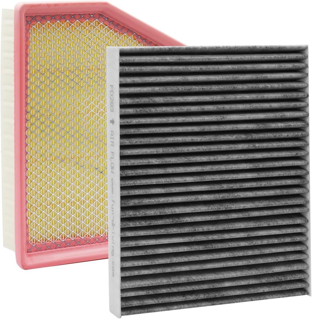 Comb Engine Cabin Air Filter for Chrysler Pacifica 3.6L V6 2025 2024 2023 2022 2021 2020 2019 2018 2017