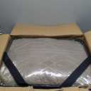 Madison Park Queen Comforter Cotton Jacquard Plaid Cabin Oversized Comforters Queen Bed, Removable Cover, All Season Queen Size Comforter, Dcor Pillows, Full/Queen Neutral 8 Piece (King(110"x96"))