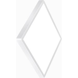 20 Inch Square LED Flush Mount Ceiling Light, 50W, 5000LM 3000K/4000K/6000K CCT Selectable, Large Square LED Flat Panel Ceiling Light Fixture for Bedroom,Kitchen,Living Room (White 1PK)