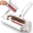 Roller Pet Hair Remover and Reusable Lint Roller - Cat and Dog Hair Remover for Furniture, Couch, Carpet, Clothing and Bedding - Portable, Multi-Surface Fur Removal Tool. -PORBLA LLC