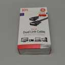 GE Home Electrical GE DVI-D Dual Link Cable, 10 Foot Cable, Video, 1600 X 1200 and Higher, for PC, Digital Monitor or HDTV, Black, 34508