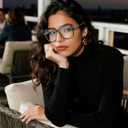VISOONE Oversized Blue Light Blocking Glasses with Chic Square TR90 Frame and Metal Temple for Women Men REMY