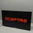 Sceptre 24 Inch 75Hz 1080p LED Monitor with Build-in Speakers HDMI VGA Ports, New Black 2019 (E248W-1920)