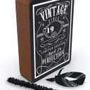 Vintage Aged to Perfection Adult Piata with stick and blindfold - 17x10x3 Perfect for Party Decorations, Photo Prop, Funny Anniversary, 50th birthday  Fits candy/favors