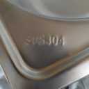 Stainless Steel Single Bowl Square Kitchen Laundry Washing Sink Plumbing Waste